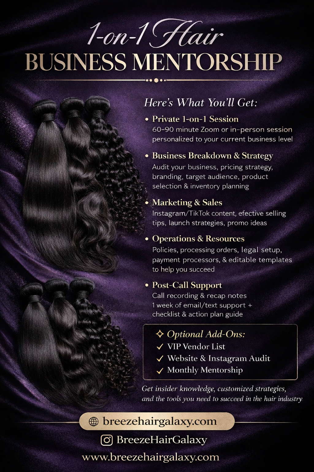 Hair Business Mentorship