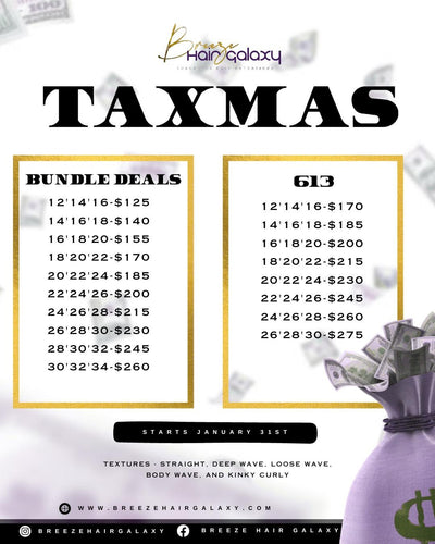 613 Taxmas Sale