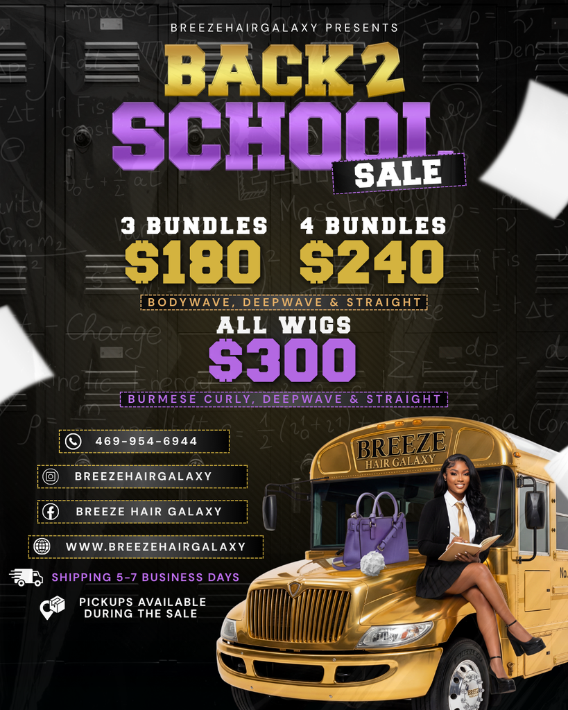 Back 2 School Sale Wigs
